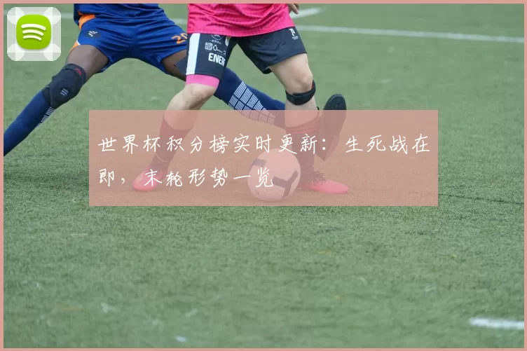 世界杯积分榜实时更新:生死战在即,末轮形势一览