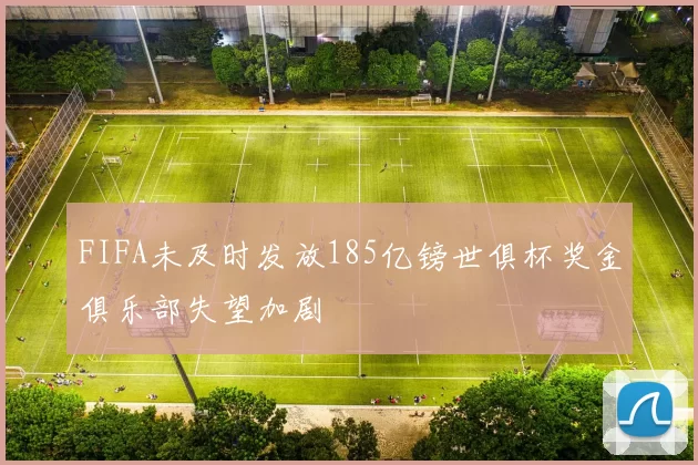 FIFA未及时发放185亿镑世俱杯奖金俱乐部失望加剧