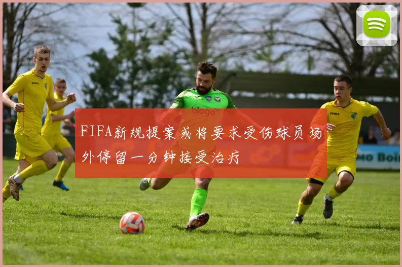 FIFA新规提案或将要求受伤球员场外停留一分钟接受治疗